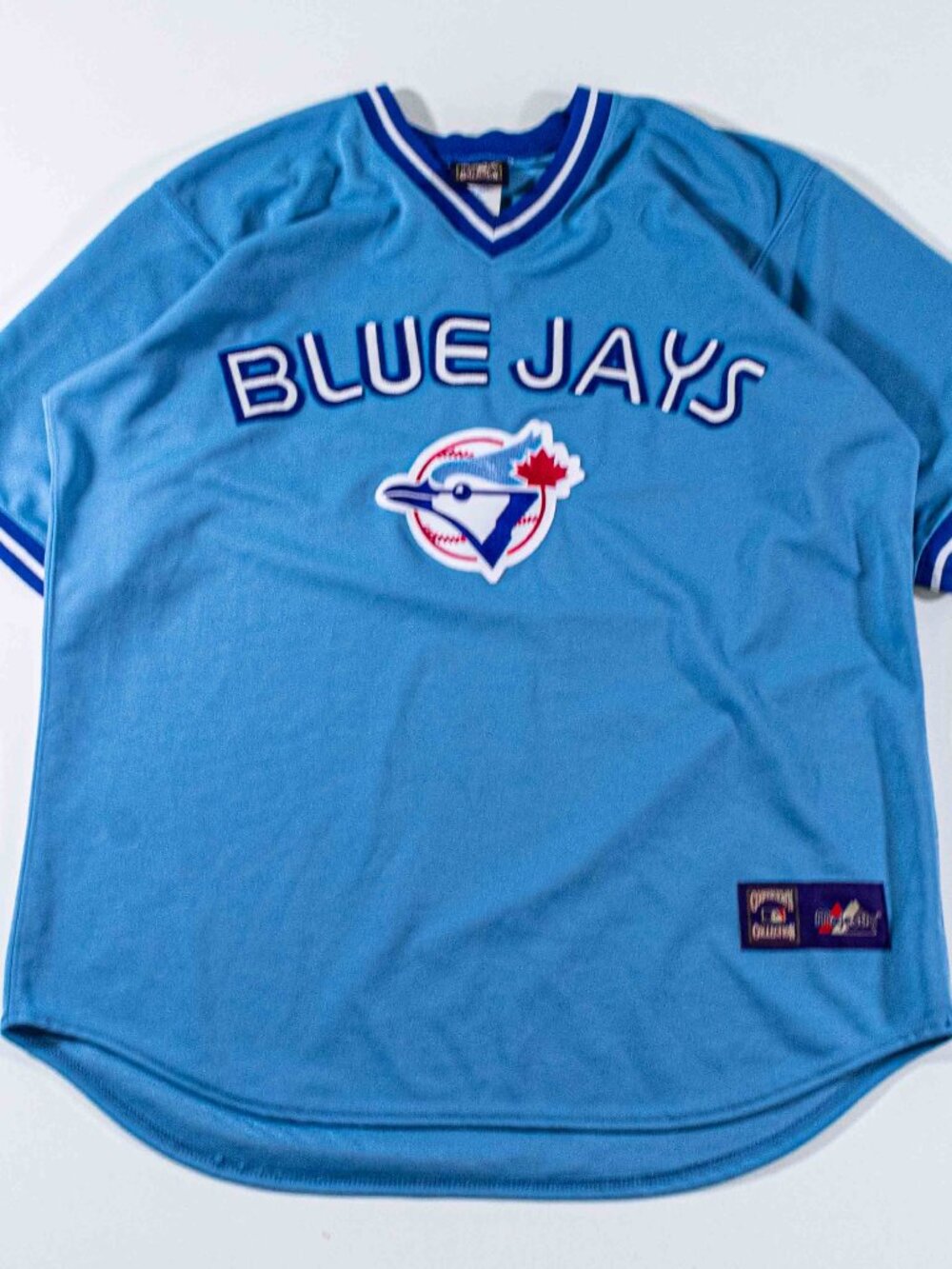 Toronto Blue Jays Jersey XL Majestic Cooperstown Collection Throwback USA Made